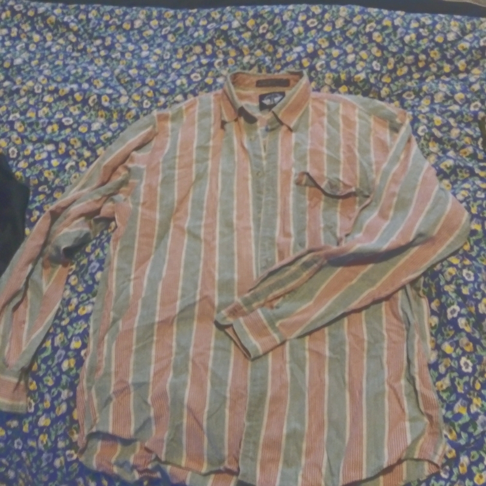 Dockers button down collard long sleeve shirt